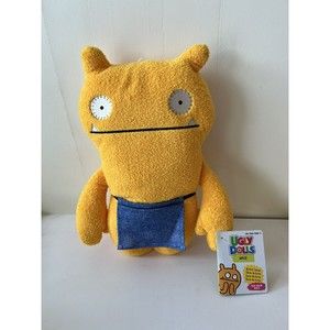 Ugly Dolls Wage Plush Dolls Toy Artist Series 13”  Stuffed Animal Yellow Apron